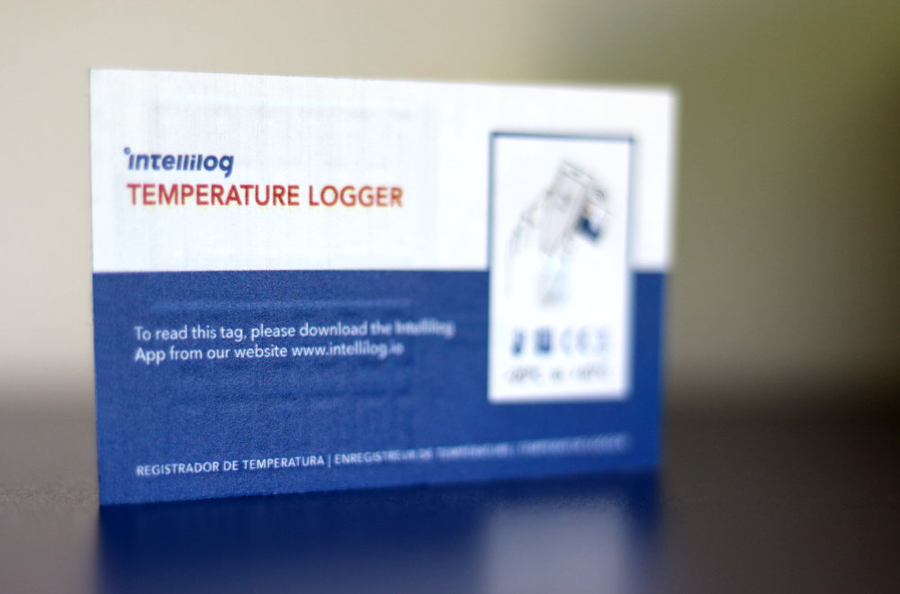 Temperature logger Intellilog front view